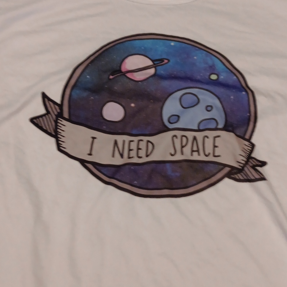 👽I‎ Need Space tee - Picture 2 of 4